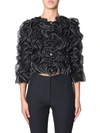 ALEXANDER MCQUEEN JACKET WITH PLEATED LEVERS,11062640