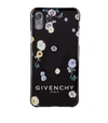 GIVENCHY FLORAL IPHONE X CASE,14993024
