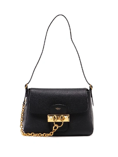 Mulberry Mini Keeley Black Leather Bag