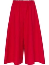 GUCCI HIGH-WAISTED WIDE-LEG CULOTTES