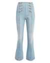 BALMAIN Flared Sailor Jeans,060039508397