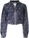 GROUND ZERO CROPPED DENIM JACKET