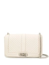 REBECCA MINKOFF LOVE QUILTED CROSSBODY BAG