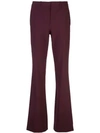 THEORY FLARED STYLE TROUSERS