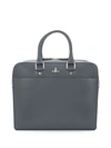 VIVIENNE WESTWOOD ANGLOMANIA ICONIC ORB LOGO BRIEFCASE