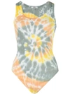 AGOLDE TIE DYE PRINT VEST TOP