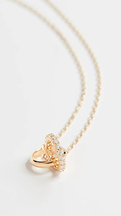 Shashi Promises Necklace In Gold
