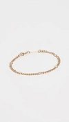 ZOË CHICCO 14k Gold Small Curb Chain Bracelet,ZCHIC30295
