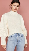 C/MEO COLLECTIVE HOLD TIGHT KNIT SWEATER