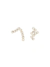BEAUFILLE GOLD-PLATED CRYSTAL EMBELLISHED EARRINGS