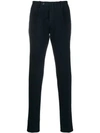 Corneliani Straight-leg Trousers In Blue