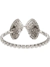 ALESSANDRA RICH EMBELLISHED EAR-MUFF HEADBAND