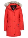 Canada Goose Trillium Parka Red Jacket In Red