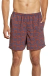 Patagonia Baggies 5-inch Swim Trunks In Protected Peaks Stone Blue