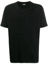 KARL LAGERFELD EMBROIDERED LOGO T-SHIRT