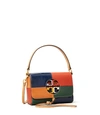 TORY BURCH MILLER COLOR-BLOCK MINI SHOULDER BAG,192485264326