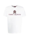 TOMMY HILFIGER LOGO EMBROIDERED T-SHIRT,RE0RE0035014415578