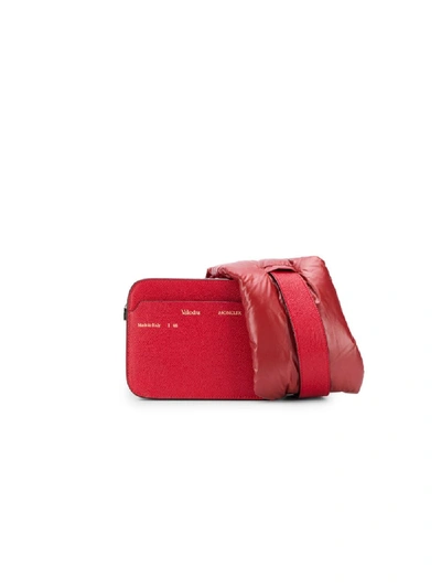 Moncler Genius X 1952 + Valextra Dado Bag In Red