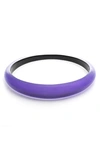 Alexis Bittar 'lucite' Skinny Tapered Bangle In Violet