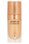 CHARLOTTE TILBURY AIRBRUSH FLAWLESS FOUNDATION - 6 WARM,FAFFX3023R50