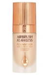 Charlotte Tilbury Airbrush Flawless Longwear Foundation 4 Neutral In Neutral (fair Medium With Peach Neutral 