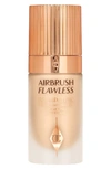 CHARLOTTE TILBURY AIRBRUSH FLAWLESS FOUNDATION - 5 WARM,FAFFX3023R50