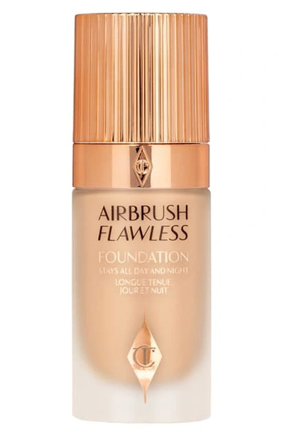 Charlotte Tilbury Airbrush Flawless Longwear Foundation 6 Neutral In 6 Neutral (medium With Yellow Neutral Undertones)