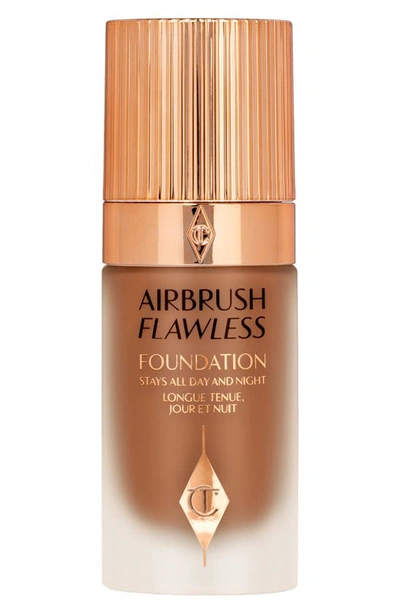 Charlotte Tilbury Airbrush Flawless Longwear Foundation 14 Neutral In 14 Neutral (deep With Neutral Undertones)