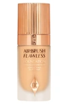 CHARLOTTE TILBURY AIRBRUSH FLAWLESS FOUNDATION - 7 WARM,FAFFX3023R50