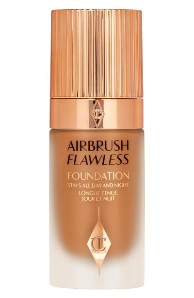 Charlotte Tilbury Airbrush Flawless Longwear Foundation 12.5 Neutral In 12.5 Neutral (deep Tan With Neutral Undertones)