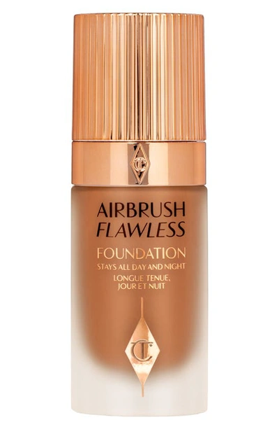 Charlotte Tilbury Airbrush Flawless Longwear Foundation 14 Warm In 14 Warm (deep With Yellow Undertones)