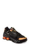 Nike Shox Enigma Sp Sneaker In Black/ Black/ Hyper Crimson