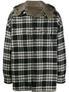 JUUNJ HOODED SHIRT JACKET