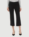 LAFAYETTE 148 PLUS-SIZE FINESSE CREPE CROPPED FLARE MANHATTAN PANT