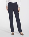 Lafayette 148 Plus-size Finesse Crepe Barrow Pant In Ink