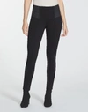 LAFAYETTE 148 PETITE ITALIAN PUNTO MILANO PINTUCK SKINNY PANT