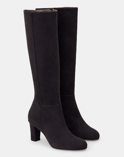 Lafayette 148 Tall Claremont Boot In Sable