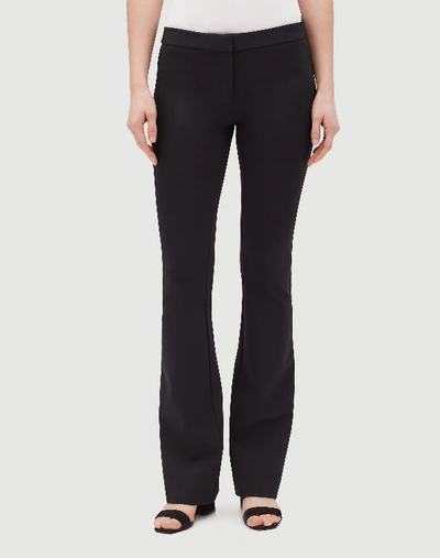 Lafayette 148 Plus-size Secco Stretch Waldorf Flare Trouser In Black