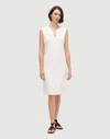 Lafayette 148 Plus-size Punto Milano Taren Dress In White