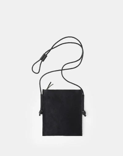 Lafayette 148 Reverie Satin Crossbody Bag In Black