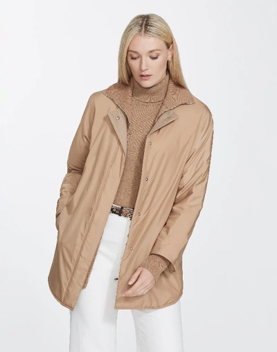 Lafayette 148 Plus-size Alpine Outerwear Mackay Coat In Camel