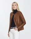 LAFAYETTE 148 CALF HAIR LEO JACKET