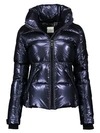 Sam Freestyle Metallic Down Nylon Puffer Jacket In Moonlight