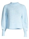 REBECCA TAYLOR Optic Tweed Sweater