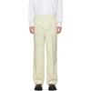 JACQUEMUS JACQUEMUS OFF-WHITE MOULIN TROUSERS
