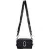 MARC JACOBS MARC JACOBS BLACK THE QUILTED SOFTSHOT 21 BAG