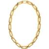 BURBERRY BURBERRY GOLD HORN CHAIN NECKLACE