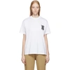 BURBERRY BURBERRY SSENSE EXCLUSIVE WHITE TB T-SHIRT