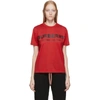 BURBERRY BURBERRY RED DOVEY T-SHIRT