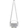 OFF-WHITE OFF-WHITE BLUE CRYSTAL BABY BINDER CLIP BAG